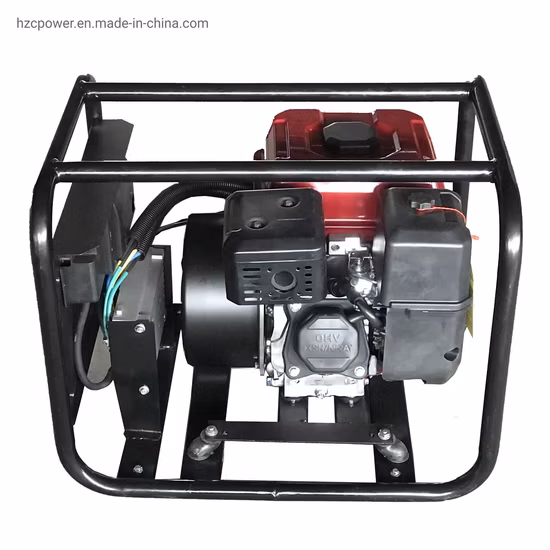 Máquina de soldadura portátil de gasolina/diésel, generador de arco pequeño, 120A a 300A DC 2kw
